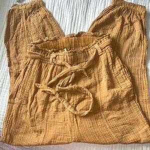Free People Harem pants size S in Burnt orange